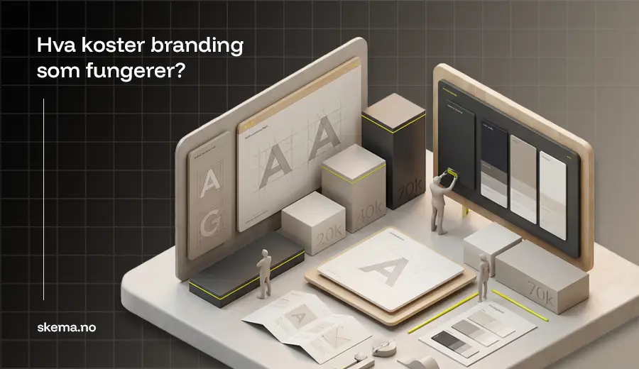 Hva koster branding i 2026 – illustrasjon
